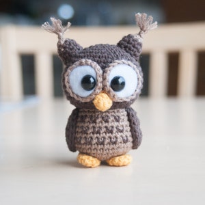 Albert The Owl CROCHET PDF PATTERN English and spanish image 4