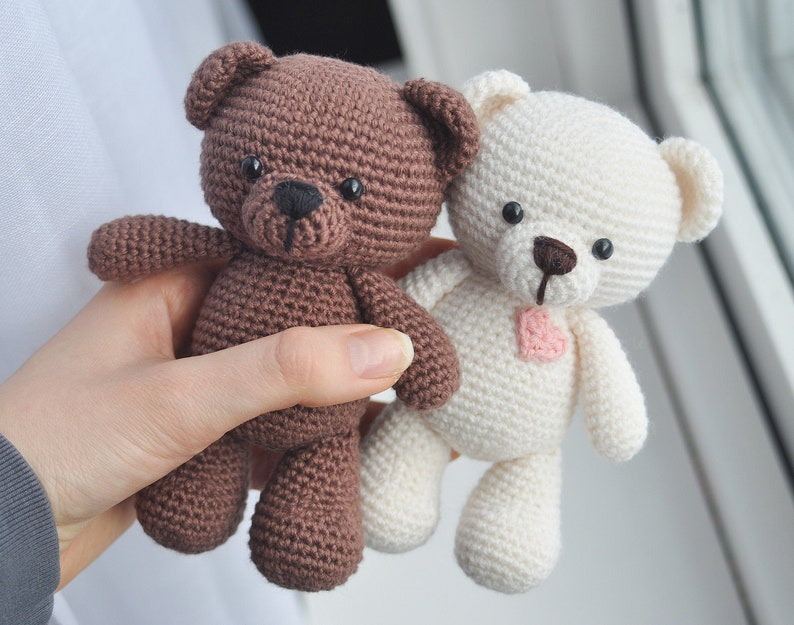 Frankie the teddy bear CROCHET PDF PATTERN English image 1