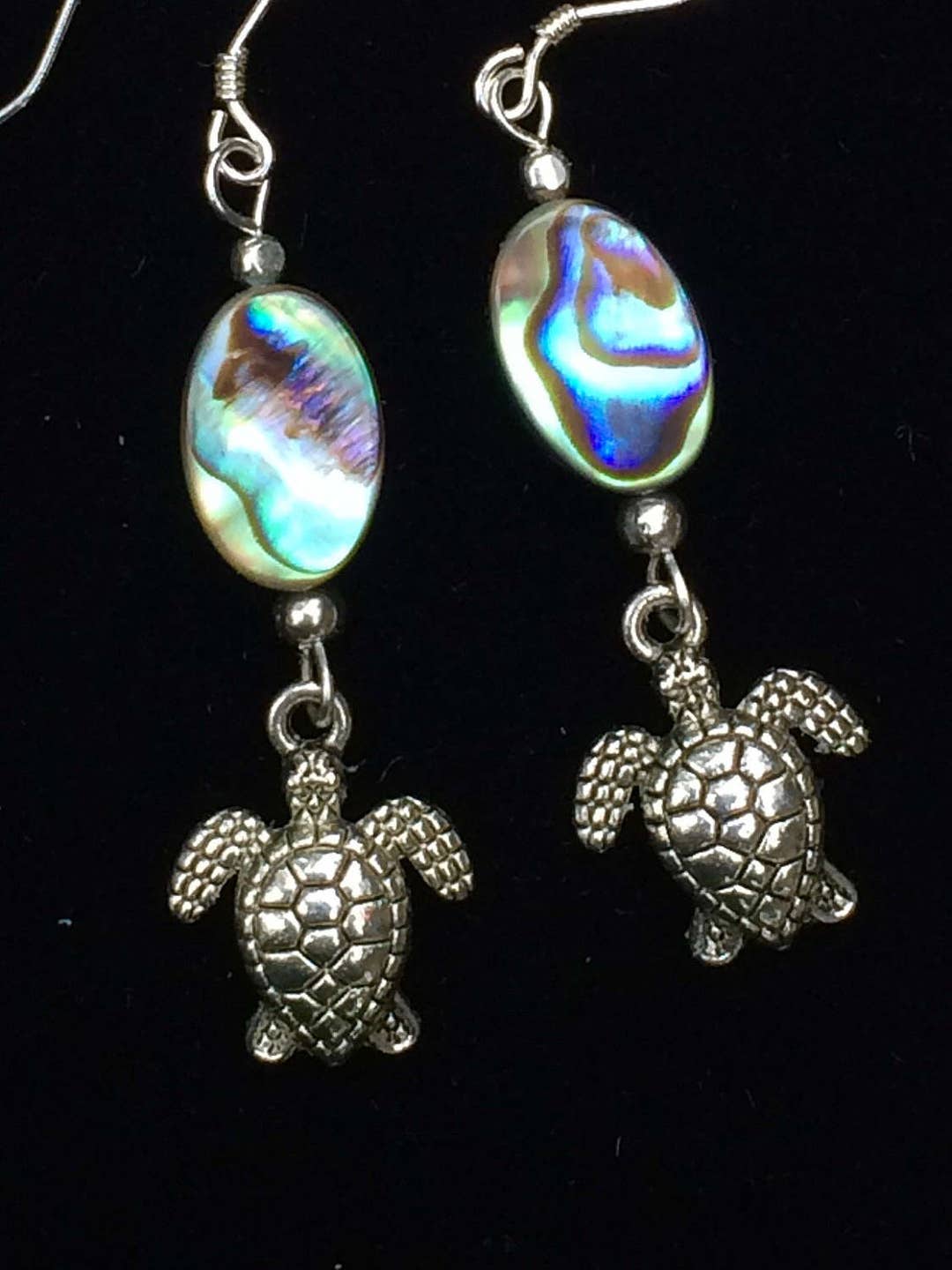 Turtle Earrings Sea Turtle Earrings Abalone Earrings - Etsy Canada
