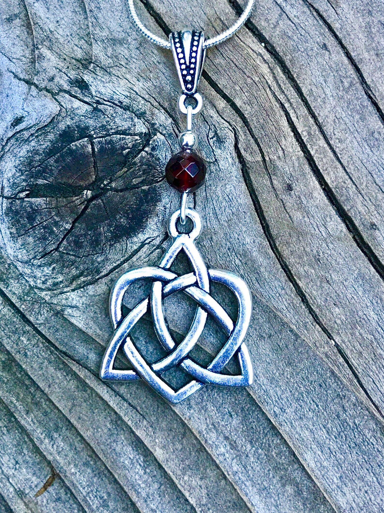 Silver Celtic Pendant Celtic Necklace Silver Celtic Pendant Etsy