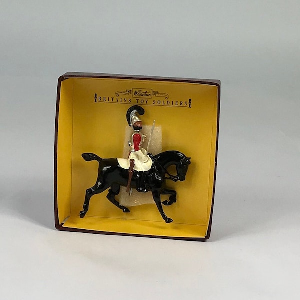 Vintage Boxed W BRITAINS  Centenary Lifeguard 1837 Mounted