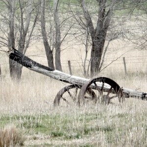 Old Wheels, Fine Art, Printable Photograph, Landscape, Illustration, Nature Photography, Digital Download, Wall Decor, Home Decor, Machinery