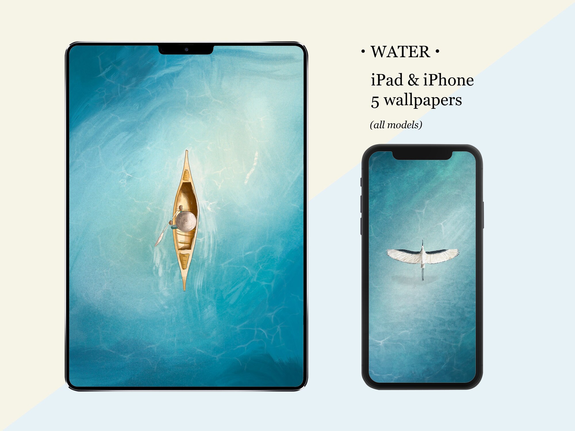 Ipad Iphone 5 Wallpapers Digital Download. Screen WATER - Etsy
