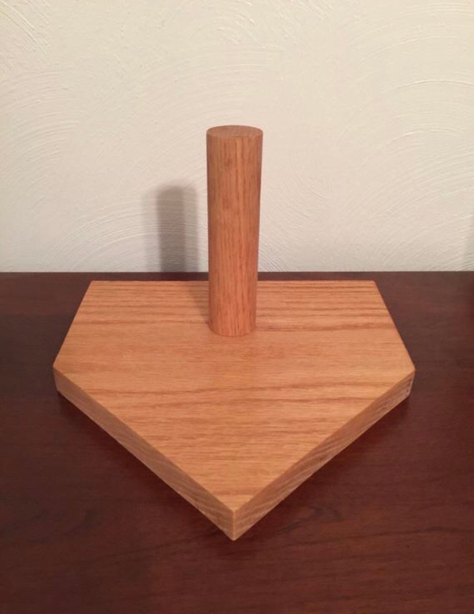 Solid Oak Baseball Glove Holder Display Etsy