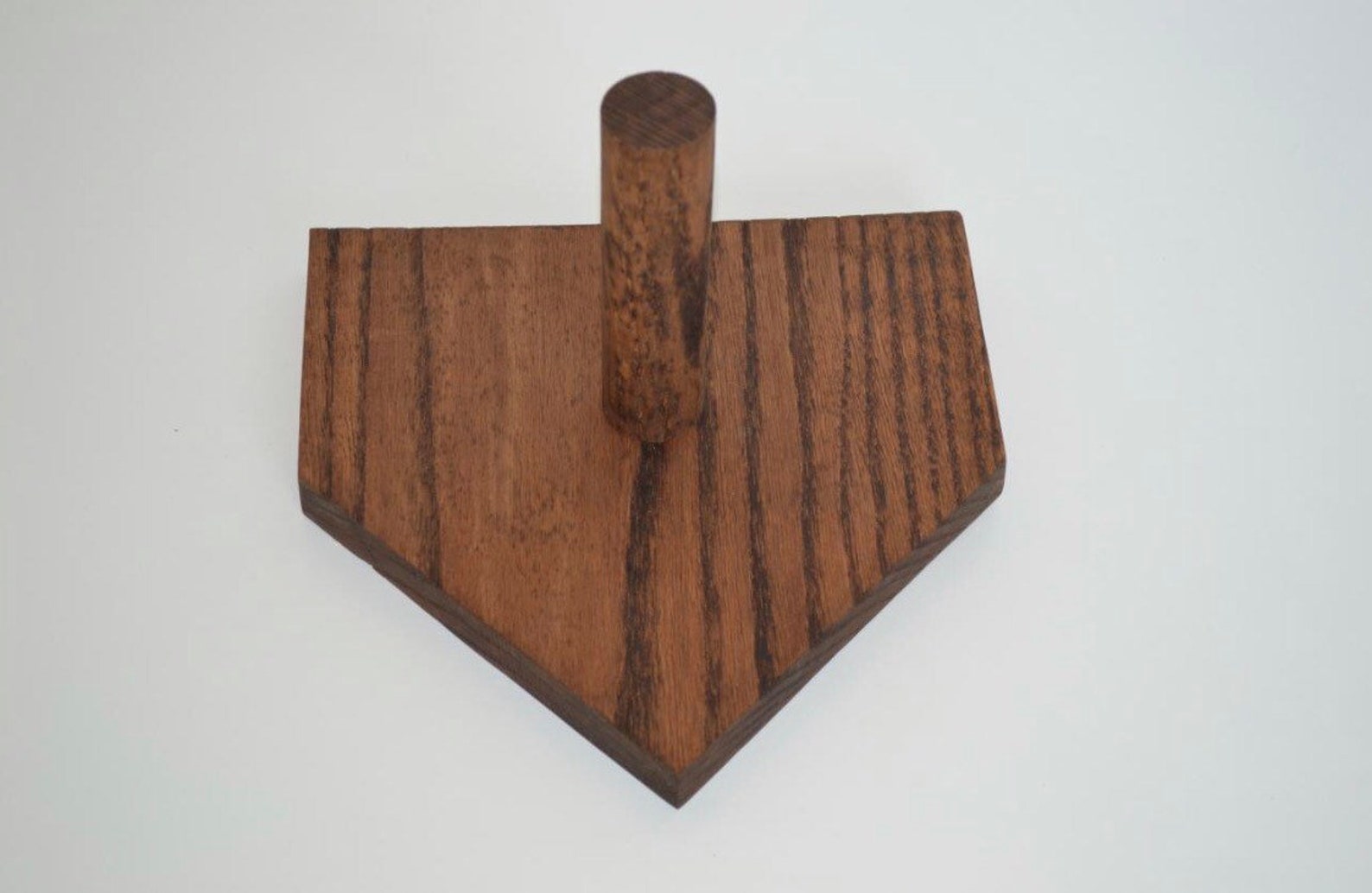 Solid Oak Baseball Glove Holder Display Etsy