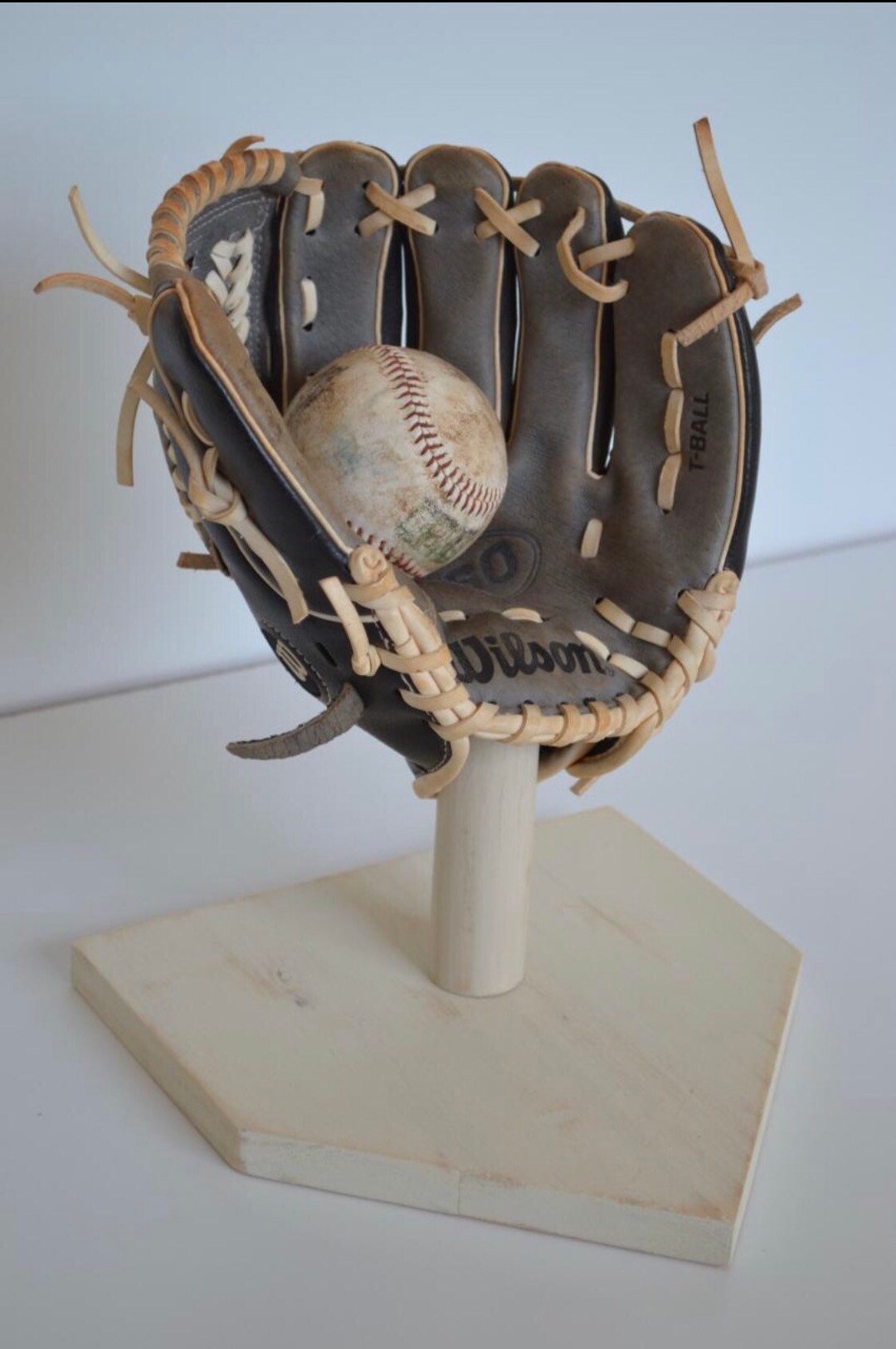 Baseball Glove Holder Display Etsy