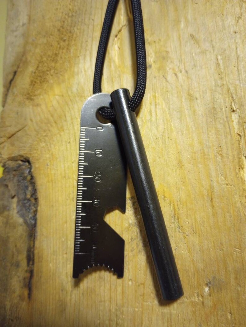 Mini Ferro Rod and Striker Etsy