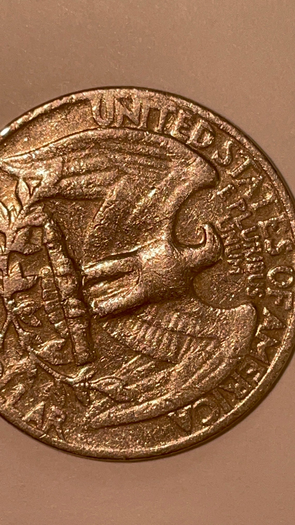 RARE 1968 US Quarter No Mint Mark Error Etsy