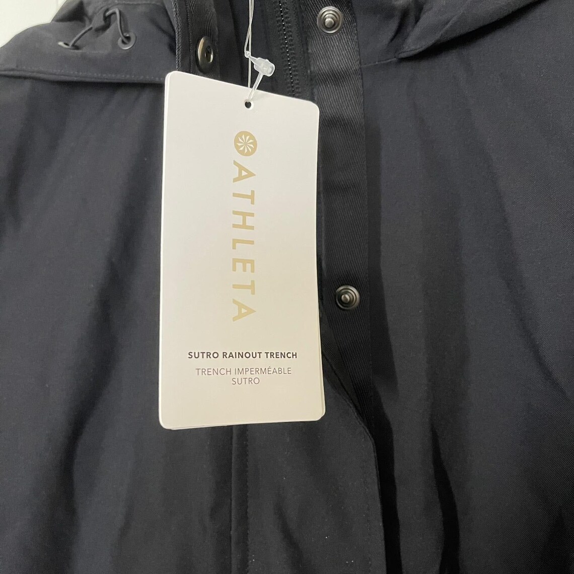 ATHLETA Rainout Sutro Trench Jacket Etsy