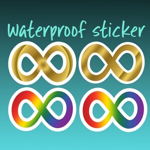 Sticker infinity hot sale