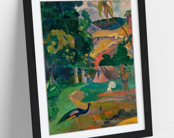 Canvas 16 x 20 Design by Paul Gauguin Wall Art Stupell Industries Village Farm Native Figures Classic Painting Canvas 16 x 20 Design by Paul Gauguin Wall Art Stupell Industries Village Farm Native Figures Classic Painting