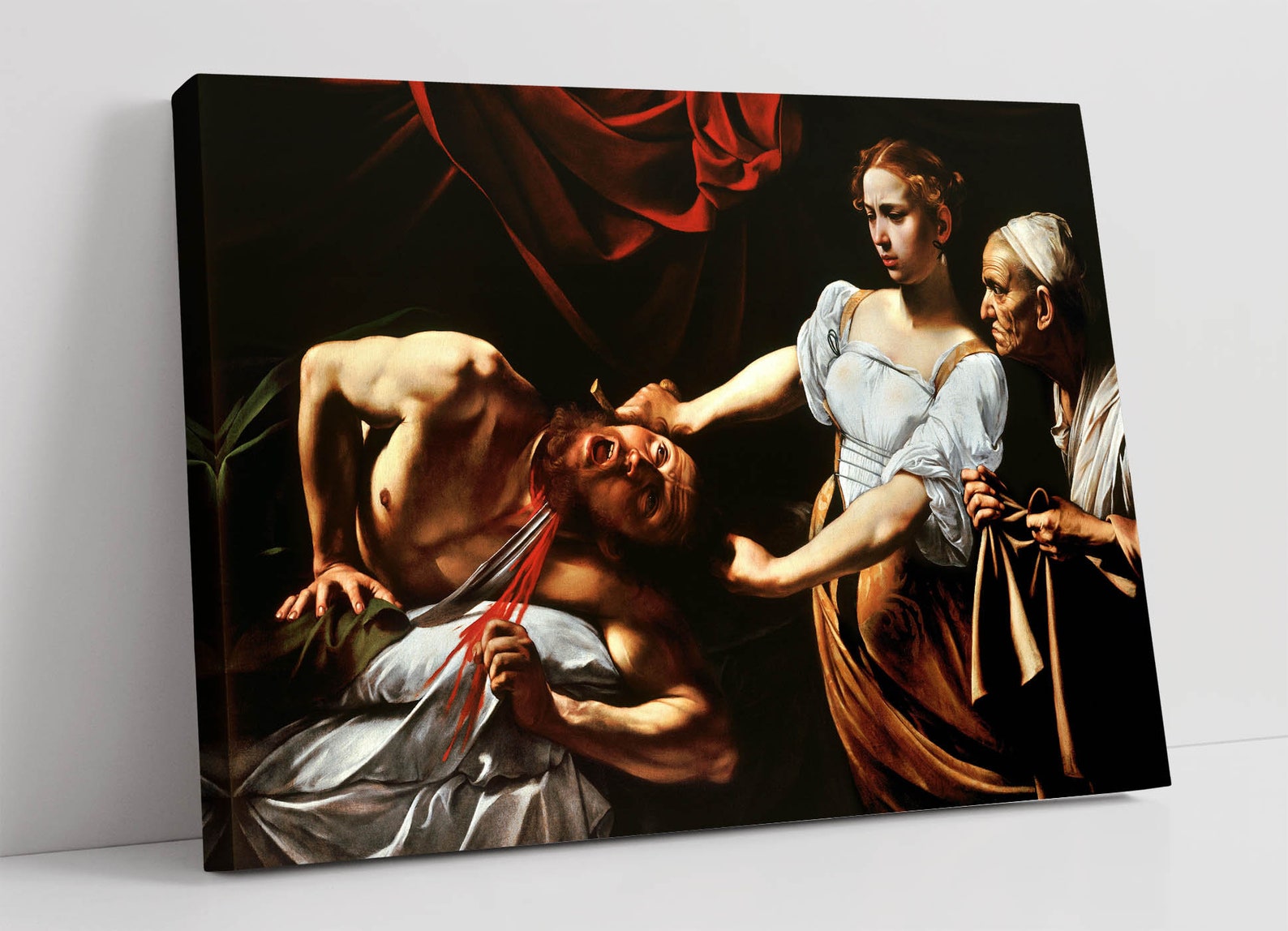 Caravaggio Judith Beheading Holofernes All Canvas Wall Art Etsy