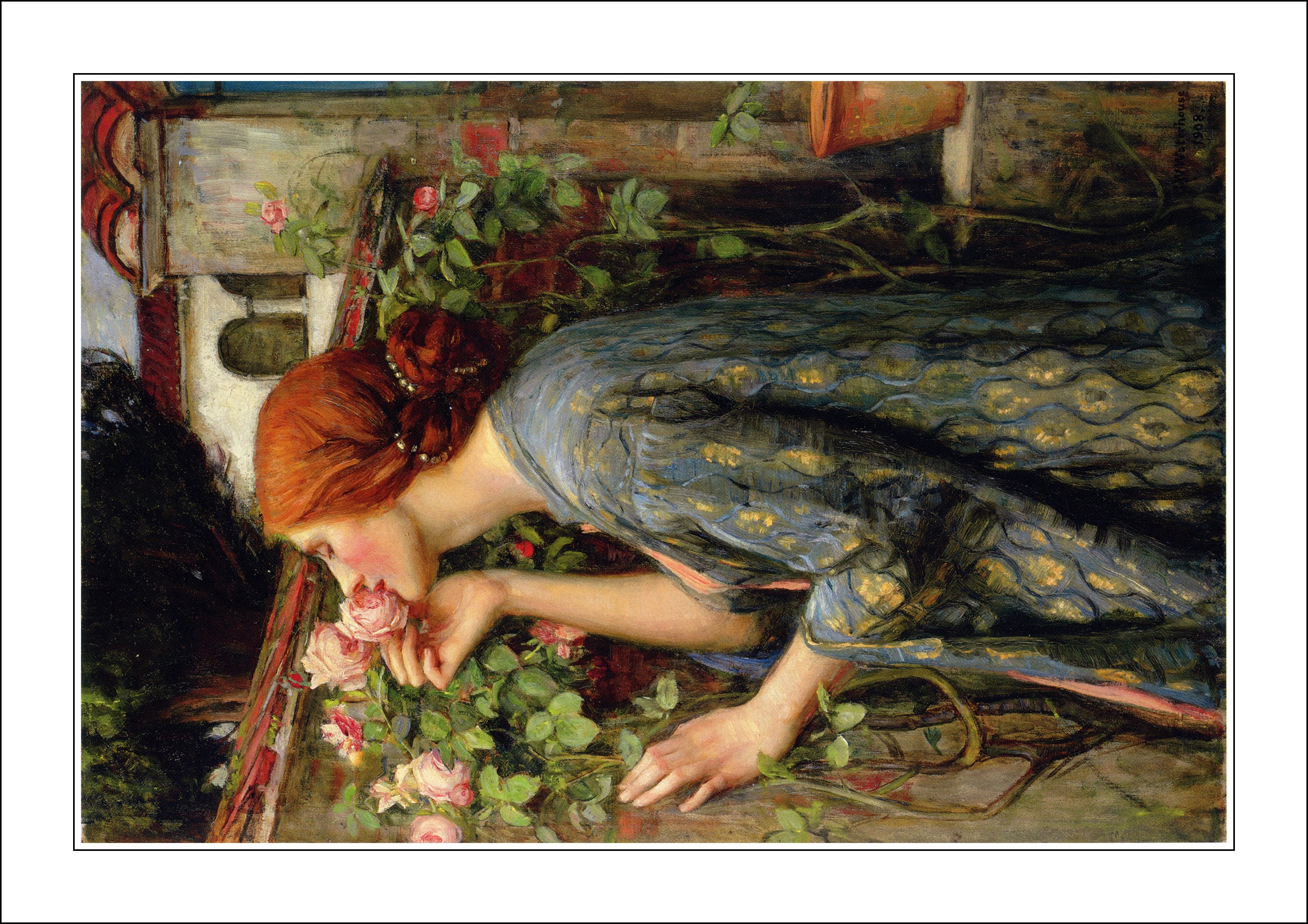 John William Waterhouse The Soul Of The Rose Poster Framed | Etsy