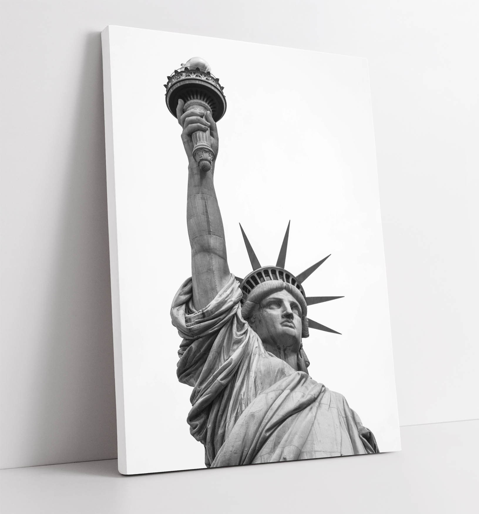 Statue Of Liberty Canvas Wall Art Print Artwork 30mm Deep Etsy