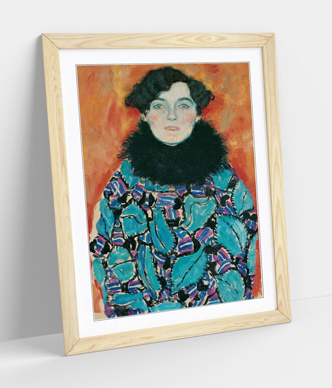 Gustav Klimt Johanna Staude Poster Framed Wall Art Print | Etsy