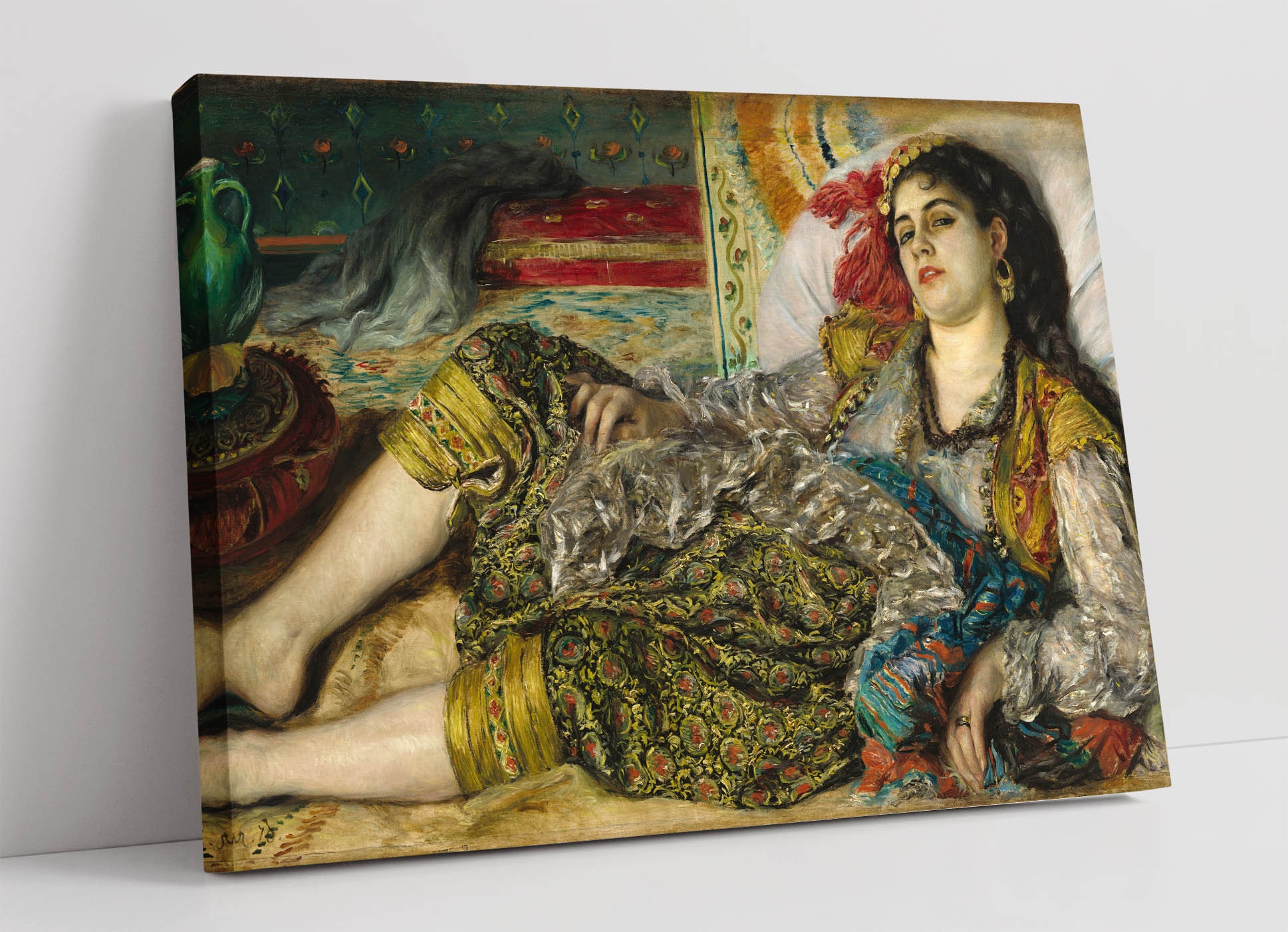 PierreAuguste Renoir Odalisque All Canvas Wall Art Print