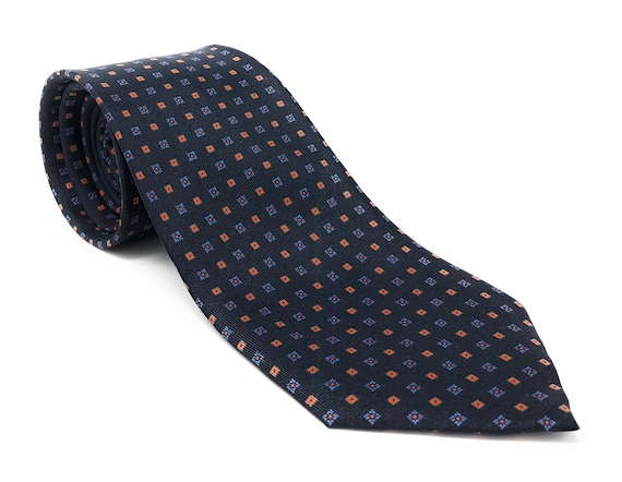 Italian Printed Business Micro Pattern Tie