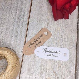 25 etichette regalo fatte a mano con etichette d'amore etichette regalo battesimo matrimonio comunione cresima