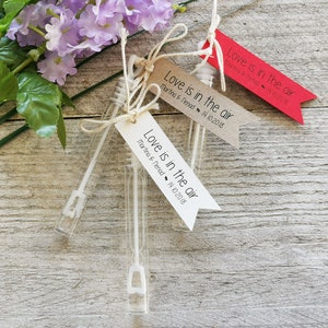 35 Gift Tags Tags Wedding Soap Bubbles Tags Poison Tags personalized baptism Wedding Communion Confirmation Guest gifts