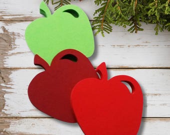 75 Gift Tags Labels Apple Apples Autumn Baptism Wedding Communion Confirmation