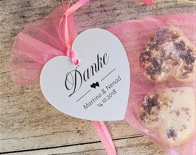 10 Guest Gifts Organza Bags Organza Bags Personalized Wedding Baptism Communion Confirmation Thank You