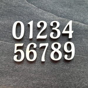Numeri in legno Numeri tagliati al laser di varie dimensioni