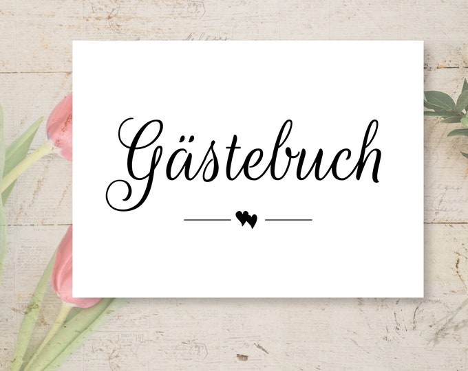 guest book sign wedding