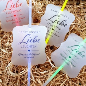 20 Porta Sparkler Porta Sparkler Etichette per Matrimonio Porta Sparkler Trasparente Porta Bastoncini Luminosi Bomboniere Personalizzate
