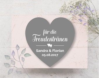 24 Stickers Labels for the Tears of Joy Personalized Wedding