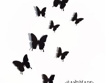3 D butterflies wall decoration butterfly