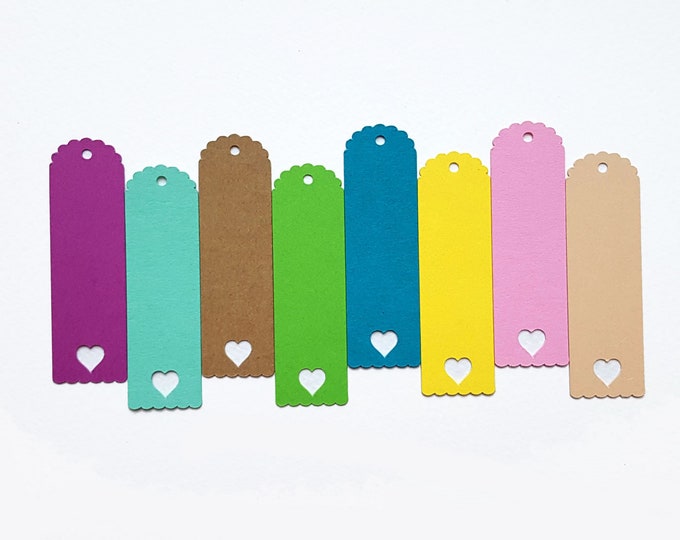 50 Gift Tags Labels Kraft Paper Baptism Wedding Communion Confirmation