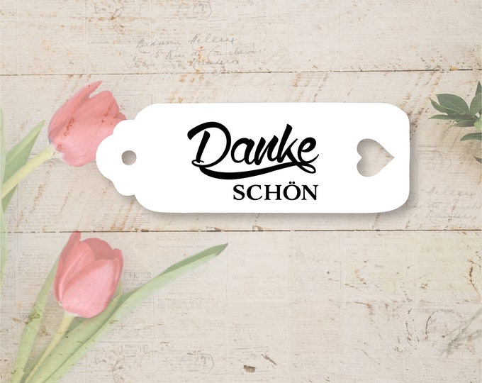 30 Gift Tags Labels Thank You Tags Gift Tags Baptism Wedding Communion Confirmation