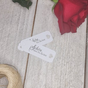 25 etichette per etichette regalo È bello che tu sia qui Etichette Etichette regalo Battesimo Matrimonio Comunione Cresima