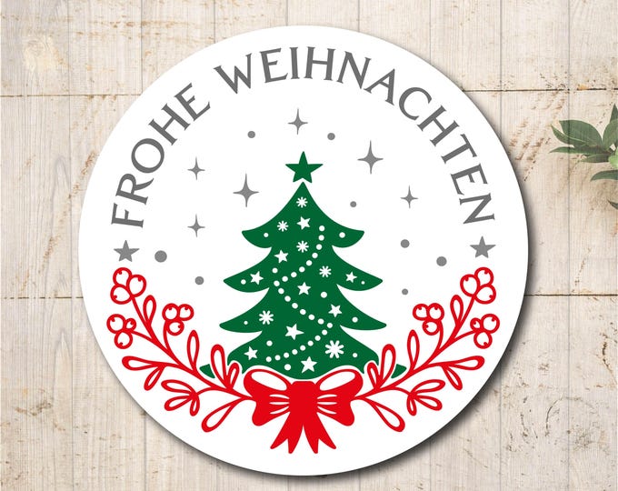 Sticker Merry Christmas Merry Christmas Self-adhesive