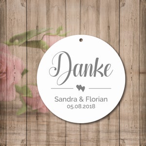 25 etichette regalo etichette di ringraziamento etichette regalo personalizzate battesimo matrimonio comunione cresima regali per gli ospiti
