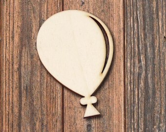 Balloon Balloon Laser Cut Decoration Boletus Crafts Wood