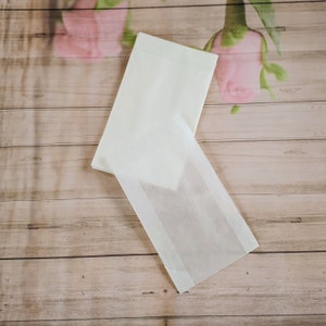 Tears of joy handkerchiefs paper bags transparent handkerchiefs baptism wedding communion confirmation image 2