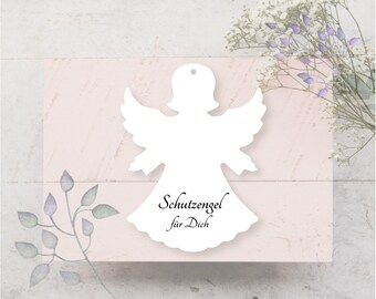 30 Gift Tags Labels Angel Christmas Guardian Angel for you