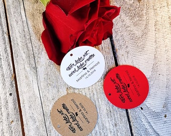 30 Geschenkanhänger Etiketten Tags Gift Tags Wer Liebe sät, wird Liebe erntenTaufe Hochzeit Kommunion Konfirmation