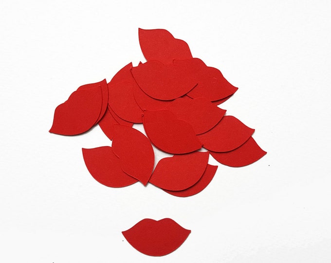 200 Lips Table Decoration Wedding Confetti Baptism Wedding Communion Confirmation