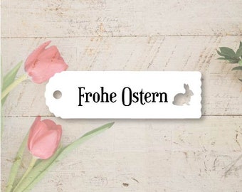 30 Gift Tags Labels Happy Easter