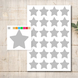 24-sterren stickerkleurselectie