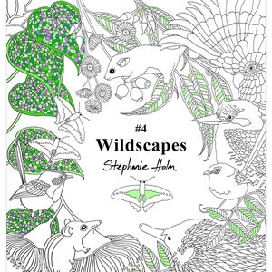 Wildscapes Nature Printable Coloring Book 20 Australian | Etsy