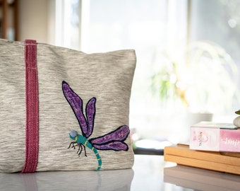UpCycled Dragonfly Tote | Made with UpCycled Designer Fabrics