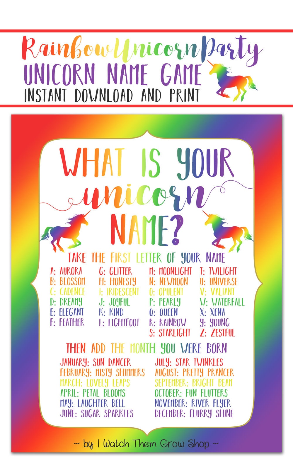 rainbow-unicorn-name-game-printable-what-s-your-unicorn-name-game-rainbow-unicorn-party-sign-rainbow-baby-shower-pdf-instant-download-etsy