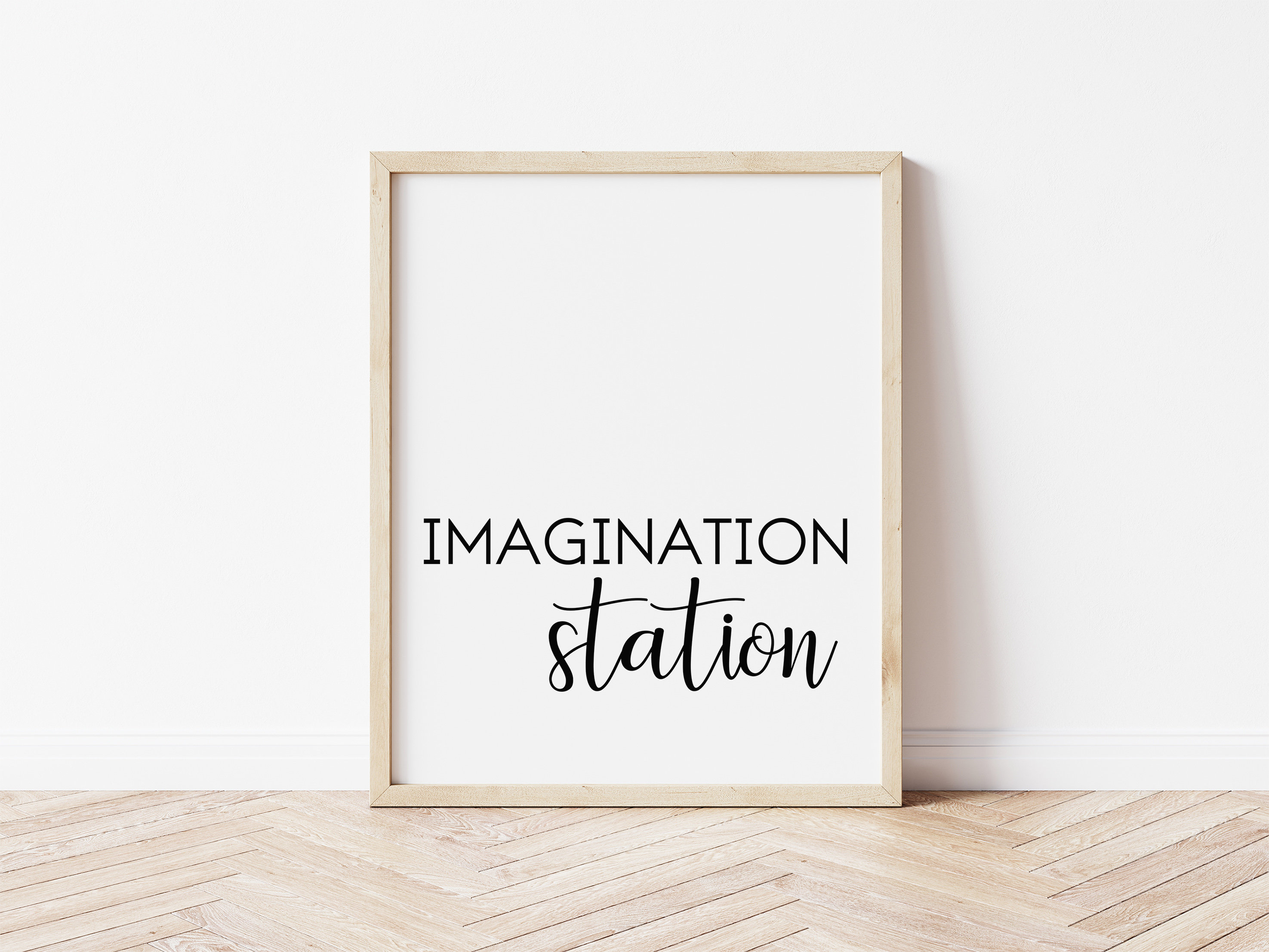 Crafting an Imagination Station for Kids