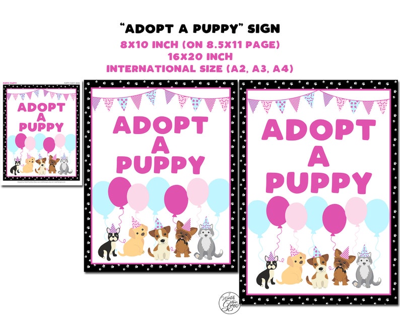 adopt-a-puppy-party-sign-printable-adopt-a-puppy-etsy