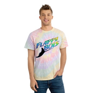 Flappy Bois Tampa Bay Baseball Tie Dye Shirt