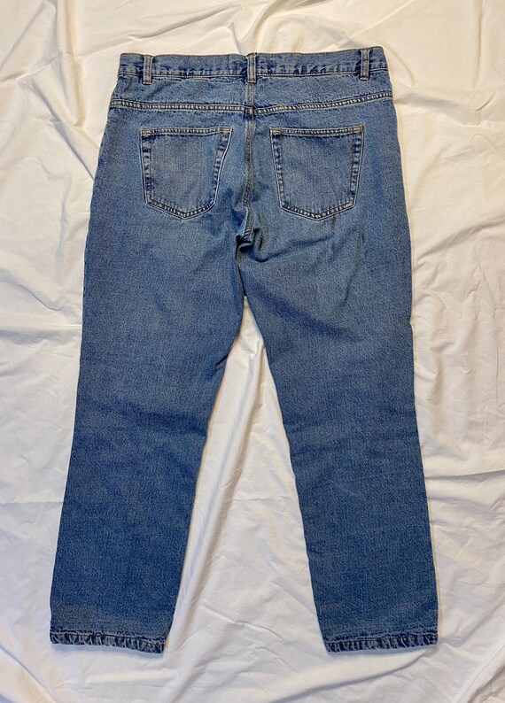 1980s Work King Stonewashed Jeans/ 1980s Lined Work J… - Gem