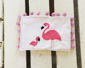 Flamingo purse